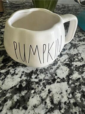 White 'PUMPKIN' Ceramic Mug